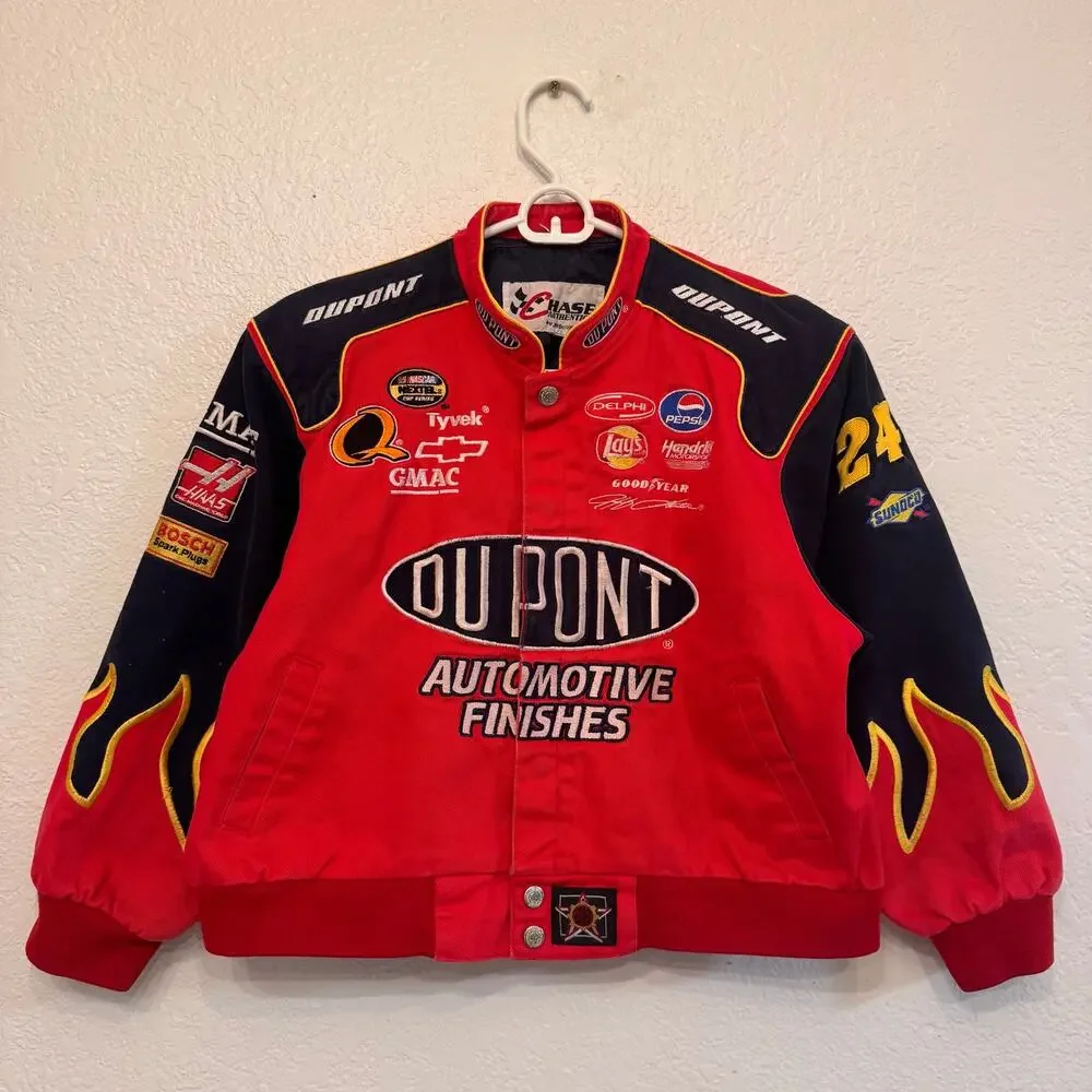 VTG Chase Authentics Jeff Gordon DuPont NASCAR Embroidered racing Boy’s Jacket